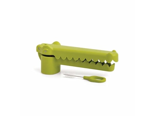 Ototo Design Garligator, Håndholdt hvitløkspresse, Grønn, Plast, Stål, OTOTO, Plast, 157,4 mm