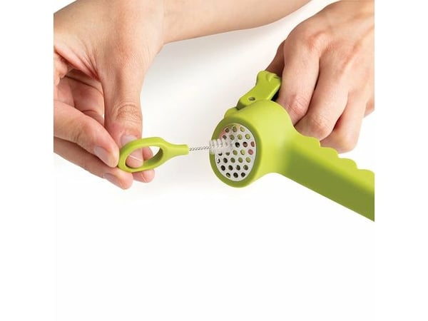 Ototo Design Garligator, Håndholdt hvitløkspresse, Grønn, Plast, Stål, OTOTO, Plast, 157,4 mm