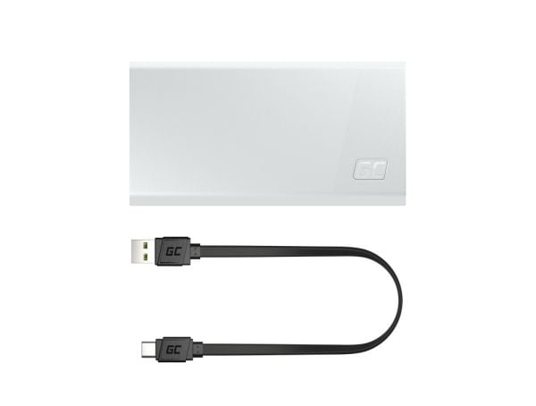 Green Cell PBGC03SW, 20000 mAh, Lithium Polymer (LiPo), Adaptive Fast Charging, Power Delivery, Power Delivery 3.0, Quick Charge 1.0, Quick Charge ...
