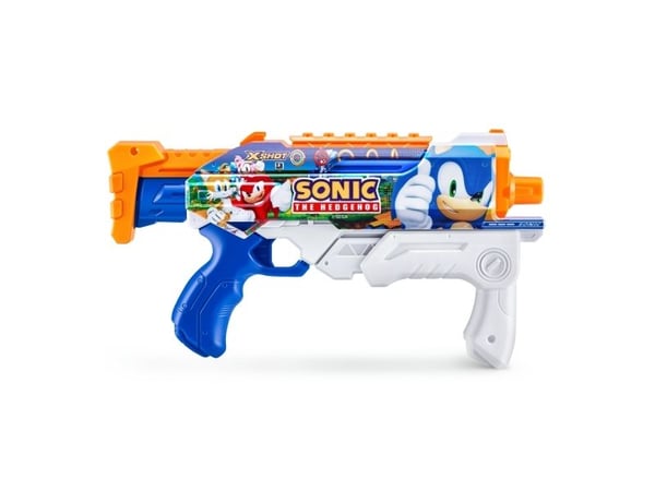 XSHOT Water Fast-Fill Skins Sonic The Hedgehog Hyperload Water Blaster