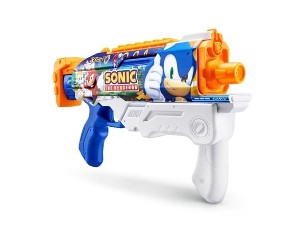 XSHOT Water Fast-Fill Skins Sonic The Hedgehog Hyperload Water Blaster
