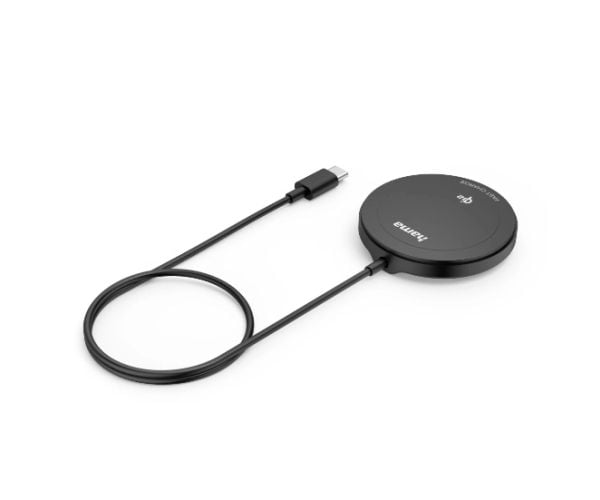 Hama 00201725 Vastaanotin mobiililaitteiden langattomaan lataukseen Matkapuhelin/älypuhelin USB Type-C (00201725)