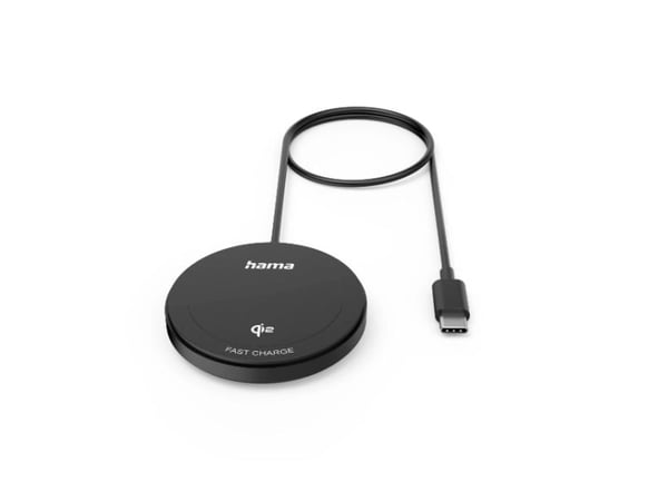 Hama 00201725 Vastaanotin mobiililaitteiden langattomaan lataukseen Matkapuhelin/älypuhelin USB Type-C (00201725)
