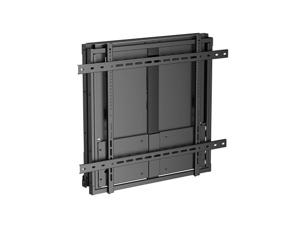 Equip 650346, 152,4 cm (60"), 2,54 m (100"), 200 x 200 mm, 800 x 600 mm, Aluminium, Plast, Rustfritt stål, Sort