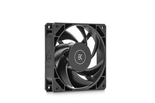 EK Water Blocks EK-Pro QDC, Vannblokk + Bakplate, 12 cm, Sort, Rustfritt stål