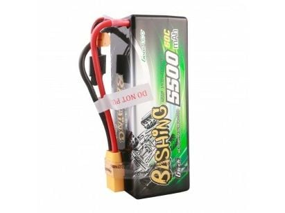 Gens ässä G-Tech 5500mAh 4S1P 14.8V 60C HardCase RC auto Lipo akku
