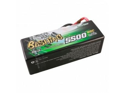 Gens ässä G-Tech 5500mAh 4S1P 14.8V 60C HardCase RC auto Lipo akku