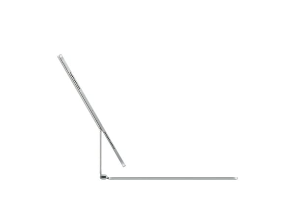 Apple Magic Keyboard - Tastatur og folioveske - med styrepute - bakbelysning - Apple Smart connector - QWERTY - Dansk - hvit