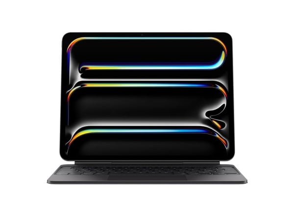 Apple Magic Keyboard - Tastatur og folioveske - med styrepute - bakbelysning - Apple Smart connector - AZERTY - Fransk - svart - for 13-inch iPad P...