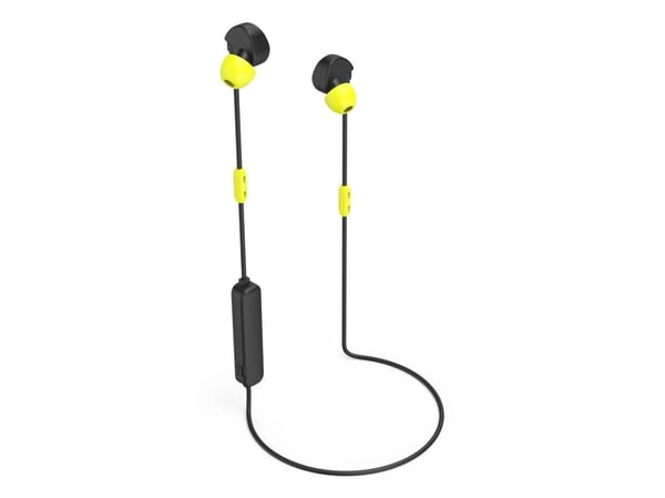 Hama Freedom Athletics II, Trådløs, 20 - 20000 Hz, Samtaler/musikk, 12 g, Hodesett, Svart, Gult