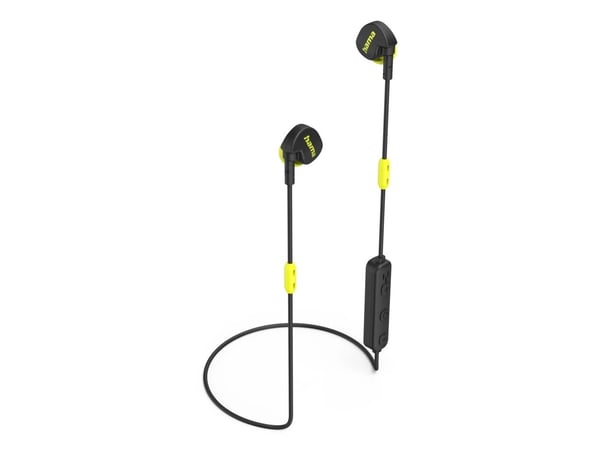 Hama Freedom Athletics II, Trådløs, 20 - 20000 Hz, Samtaler/musikk, 12 g, Hodesett, Svart, Gult