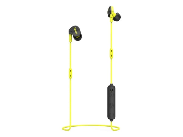 Hama Freedom Athletics II, Trådløs, Idretter, 20 - 20000 Hz, 12 g, Hodesett, Svart, Gult