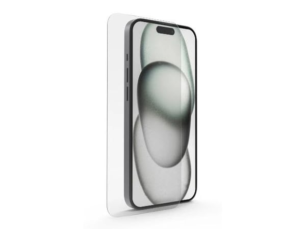 Hama Clear Protect, Apple, iPhone 15/15 Pro, Slagbestandig, Støtbestandig, Ripebestandig, Gjennomsiktig, 1 stykker