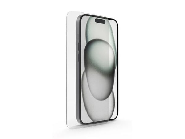 Hama "Clear Protect" - Skjermbeskyttelse for mobiltelefon - med installasjonsverktøy - glass - gjennomsiktig - for Apple iPhone 15 Pro