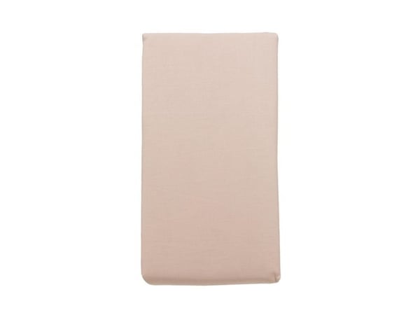 Domoletti laken med strikk sateng 180x200+25 beige