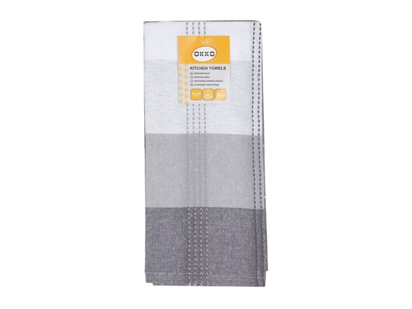 Okko kjøkkenhåndklestett Pmm/Kt11r 40x60 cm 3 deler