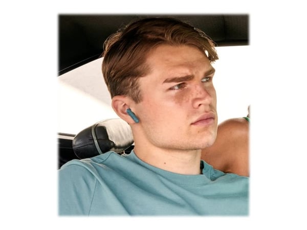 Urbanista Austin - True wireless-hodetelefoner med mikrofon - i øret - Bluetooth - innsjøgrønn