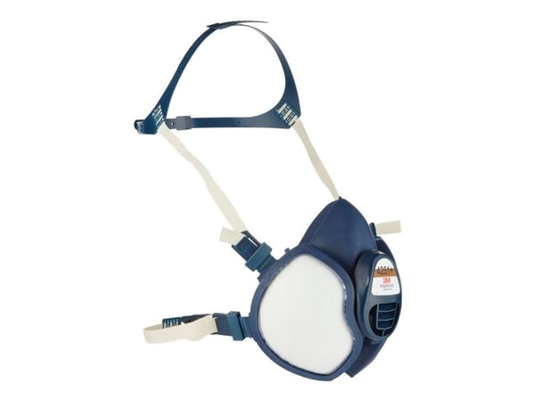 3M 4000 Series 4251 Maintenance Free Half Mask - Respirator - med ventil - FFA1P2RD