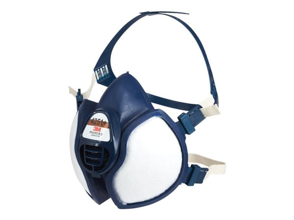 3M 4000 Series 4251 Maintenance Free Half Mask - Respirator - med ventil - FFA1P2RD