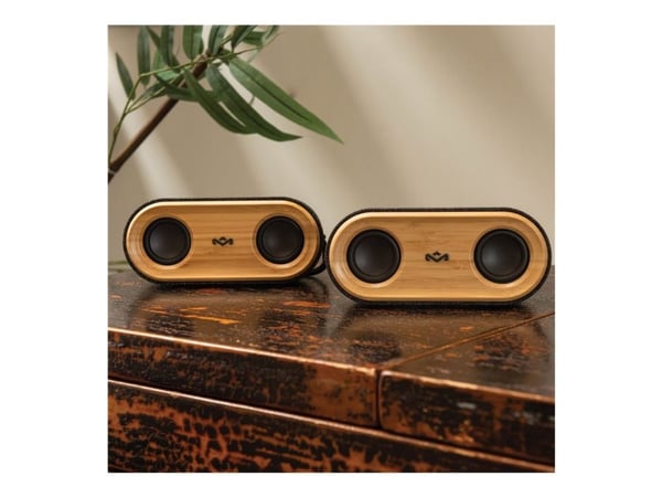 Marley Get Together 2 Mini - Høyttaler - for bærbar bruk - trådløs - Bluetooth - 20 watt