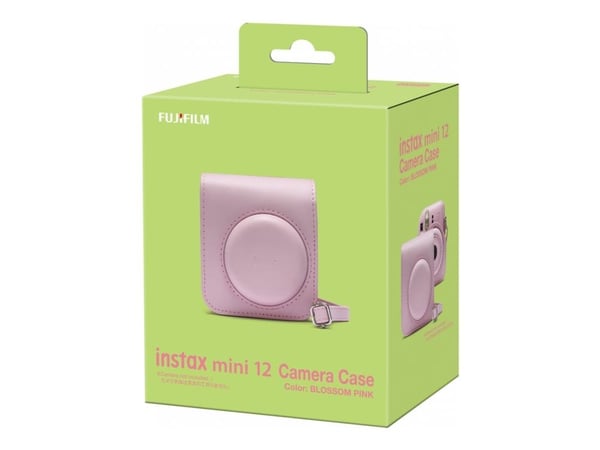 Fujifilm Instax - Fodral för kamera - konstläder - rosa - för Instax Mini 12