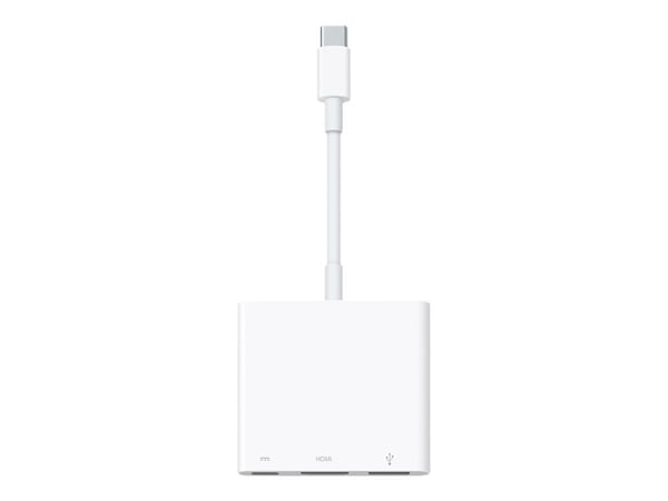 Apple MW5M3ZM/A, USB Type-C, HDMI, USB 3.2 Gen 1 (3.1 Gen 1) Type-A, USB 3.2 Gen 1 (3.1 Gen 1) Type-C, 1920 x 1080 (HD 1080), 3840 x 2160, 1080p, 2...