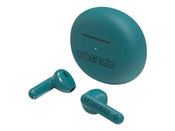 Urbanista Austin - True wireless-hodetelefoner med mikrofon - i øret - Bluetooth - innsjøgrønn Urbanista Austin - True wireless-hodetelefoner med mikrofon - i øret - Bluetooth - innsjøgrønn