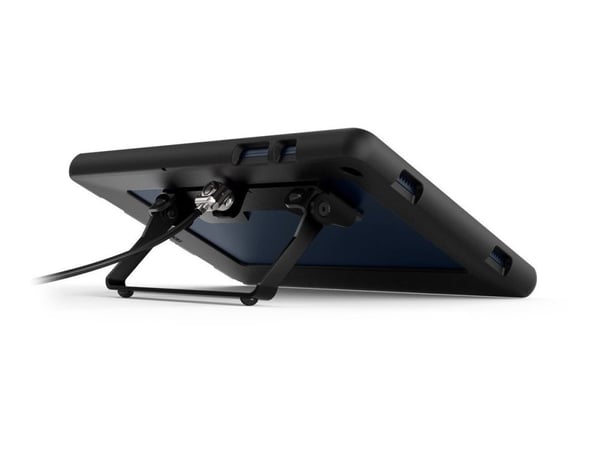 Compulocks Galaxy Tab A9+ 11" Secured Kickstand - Støtfanger for nettbrett - stativ - gummi - svart - for Samsung Galaxy Tab A9+