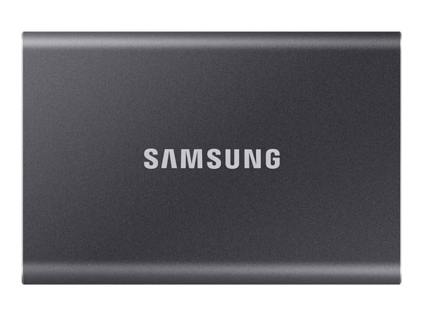 4 TB SSD Samsung Portable T7 Gen2 USB3.2 Titan grå