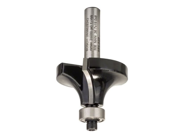 Bosch Standard for Wood - Rutertupp - for laminat, bløtt tre, løvtre - eaves - 36.7 mm - lengde: 60 mm - bredde: 12 mm