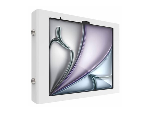 Compulocks iPad Air M2 & M3 13", Apex Secured Enclosure Wall Mount - White - Innhegning - for nettbrett - glassmontering, plass - låsbar - høyverdi...