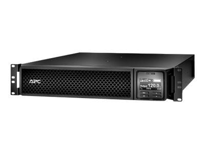 APC Smart-UPS SRT 3000VA RM Network Card - UPS (kan monteres i rack) - AC 120 V - 2700 watt - 3000 VA - enkeltfase - USB - utgangskontakter: 9 - 2U...
