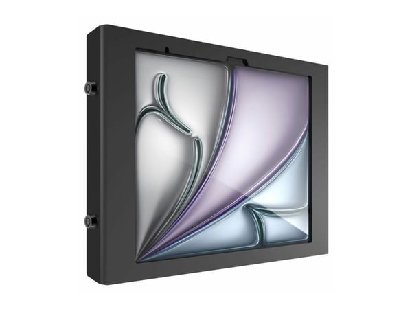 Compulocks iPad Air M2 & M3 13", Apex Secured Enclosure Wall Mount - Black - Innhegning - for nettbrett - glassmontering, plass - låsbar - høyverdi...