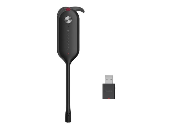Yealink WH63 Portable - Hodesett - i øret - konvertibel - DECT - trådløs - USB-A via DECT adapter - UC-sertifisert