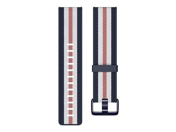Fitbit FB166WBNVPKL, ranneke, älykello, laivastonsininen, vaaleanpunainen, Fitbit, Versa/Versa Lite, fluoroelastomeeri