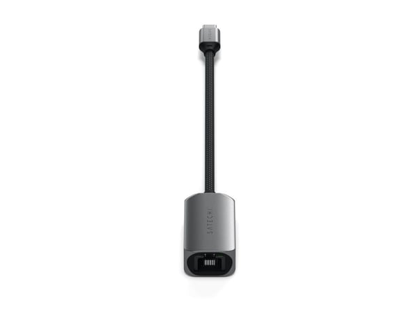 Satechi ST-AE25M, USB Type-C, RJ-45, Mies, RJ-45, Hopea, Kannettava tietokone