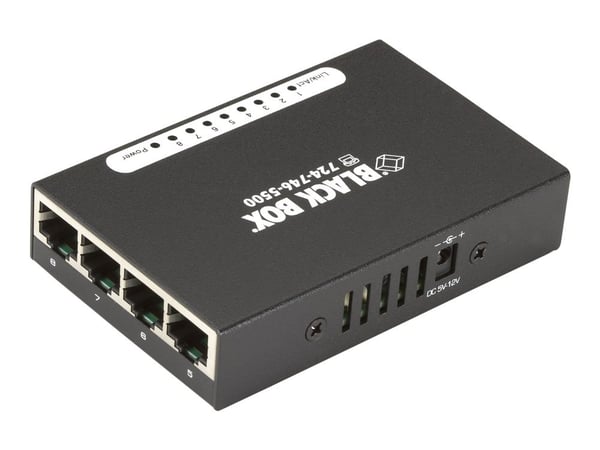 Black Box USB-Powered - Switch - 8 x 10/100 - stasjonær