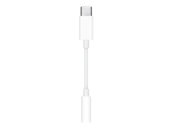 Apple - USB-C till uttagsadapter för hörlurar - USB-C hane till mini-phone stereo 3.5 mm hona