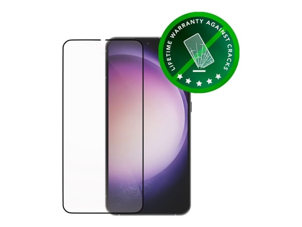dbramante1928 Eco-shield - Skjermbeskyttelse for mobiltelefon - rammefarge svart - for Samsung Galaxy S23