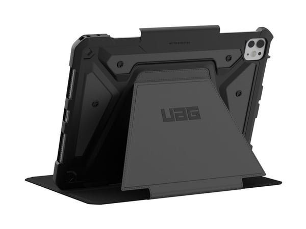 UAG - Vikbart fodral för surfplatta - robust - polyuretan (PU) - svart - för Apple 11-inch iPad Pro (M4)