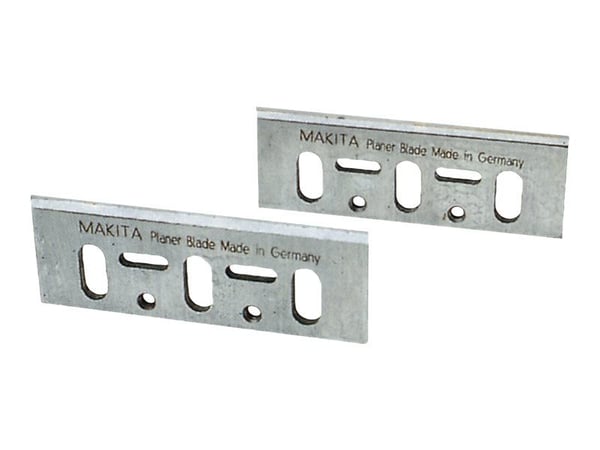 Makita - Hyvlingsblad - för trä - 2 delar - längd: 82 mm - bredd: 29 mm - för Makita KP001GM201, KP001GZ