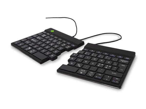 R-Go Ergonomic Keyboard Split break - Tastatur - USB - QWERTY - Nordisk - svart R-Go Ergonomic Keyboard Split break - Tastatur - USB - QWERTY - Nordisk - svart