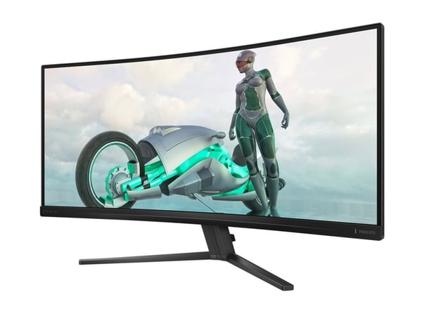 Philips Evnia 3000 34M2C3500L - LED-skjerm - gaming - kurvet - 34" - 3440 x 1440 WQHD @ 180 Hz - Fast VA - 300 cd/m² - 4000:1 - HDR10 - 1 ms - 2xHD...
