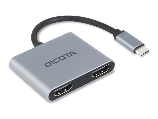 DICOTA 4-in-1 - telakointiasema - USB-C - HDMI