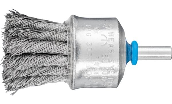 PFERD 43209012, Kopp stålbørste, 6 mm, 3 cm, 20000 RPM, 10 stykker