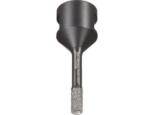 kwb 500206, Single/enkelt, Drill, Keramisk, Chemical stoneware, Hard keramikk, Lightweight concrete, Marmor, Naturstein, Soft ..., Svart, 3,5 cm, 6 mm