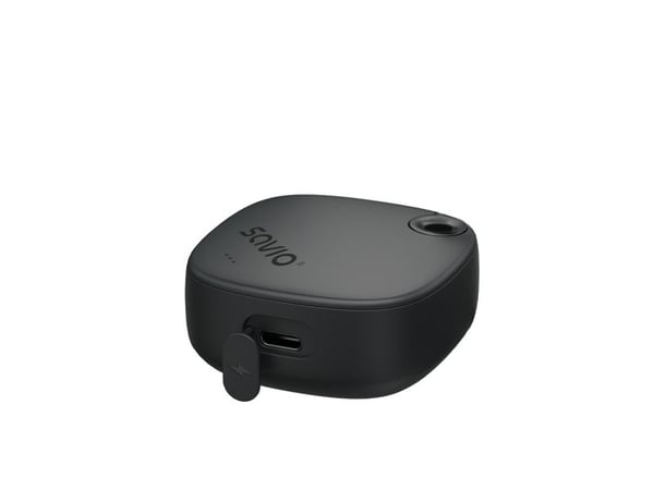 Savio TWS-11, True Wireless Stereo (TWS), Samtaler/musikk, 77 g, Hodesett, Sort