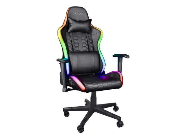 Trust GXT 716 Rizza, Universal gaming stol, 150 kg, Polstret sete, Polstret ryggstøtte, Universal, 155 cm