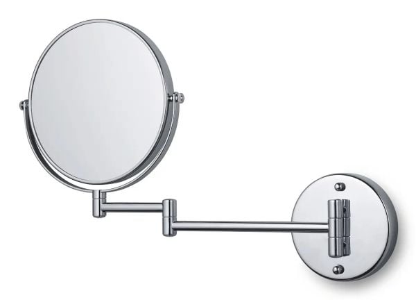 TESA 40611-00000-00, Skruer, Rund, Vegg, Sølv, Messing, Kromfarget, Rustfritt stål, 1x