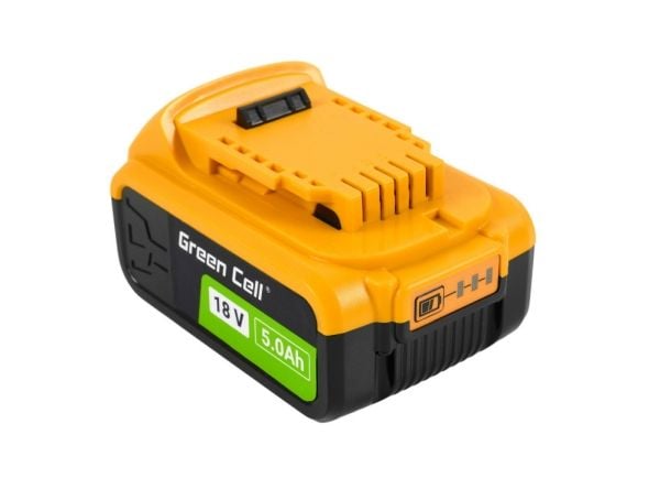 Green Cell Green Cell Green Cell batteri for DeWalt XR 18V 5Ah batteri for DCB182